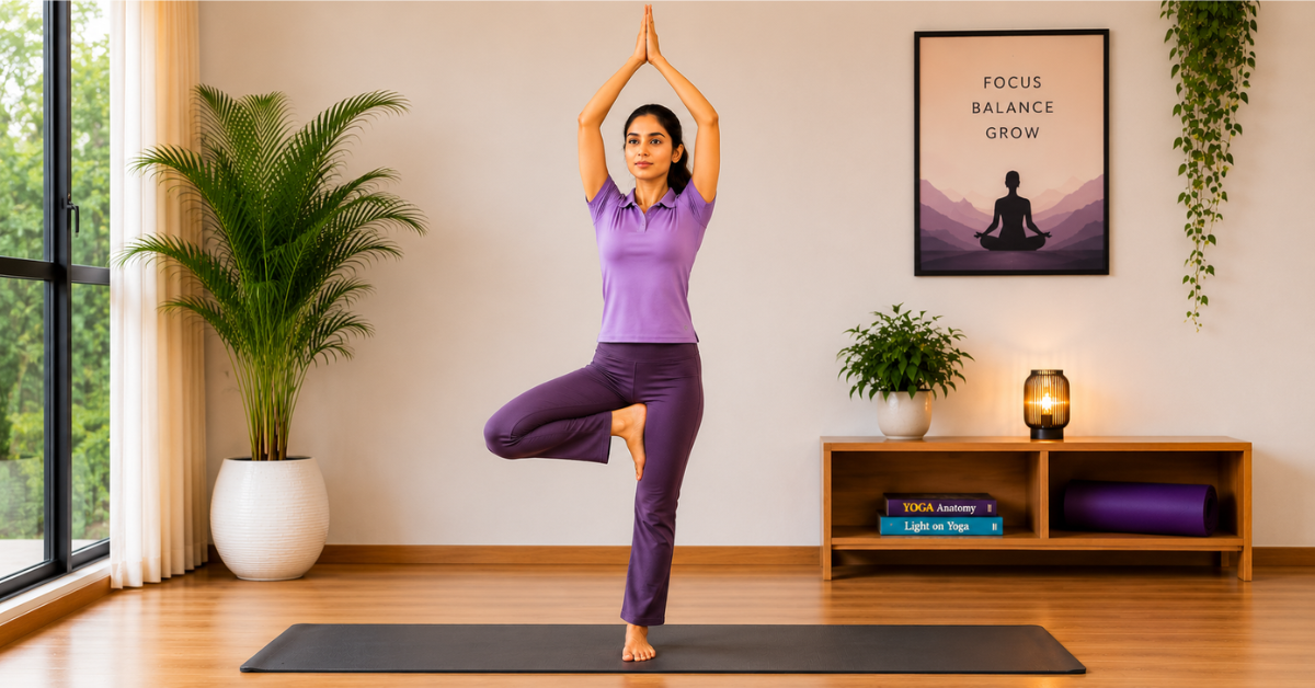 Tree Pose (Vrksasana)