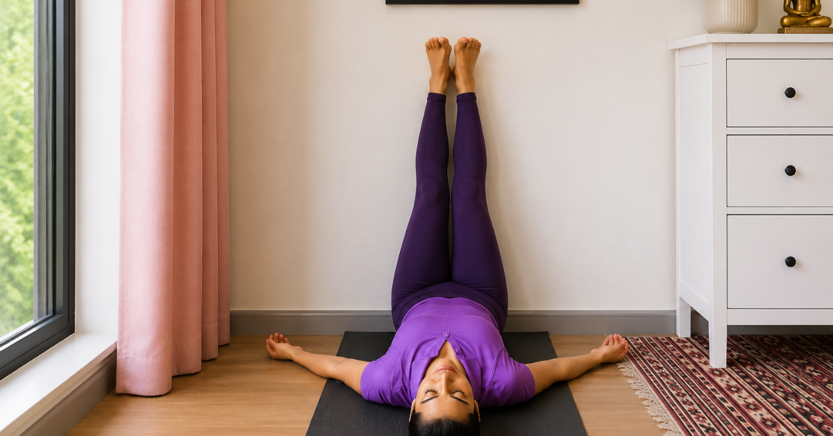 Legs Up the Wall (Viparita Karani)