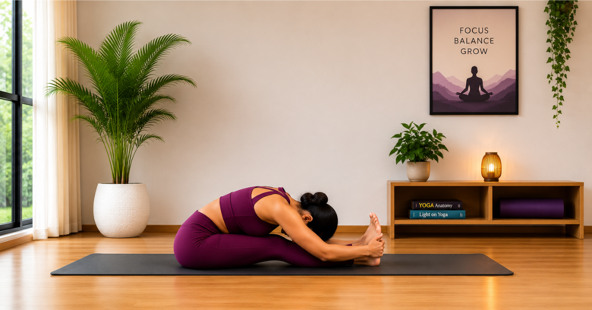 Seated Forward Bend Paschimottanasana