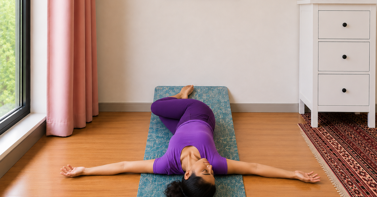 Supine Twist (Supta Matsyendrasana)