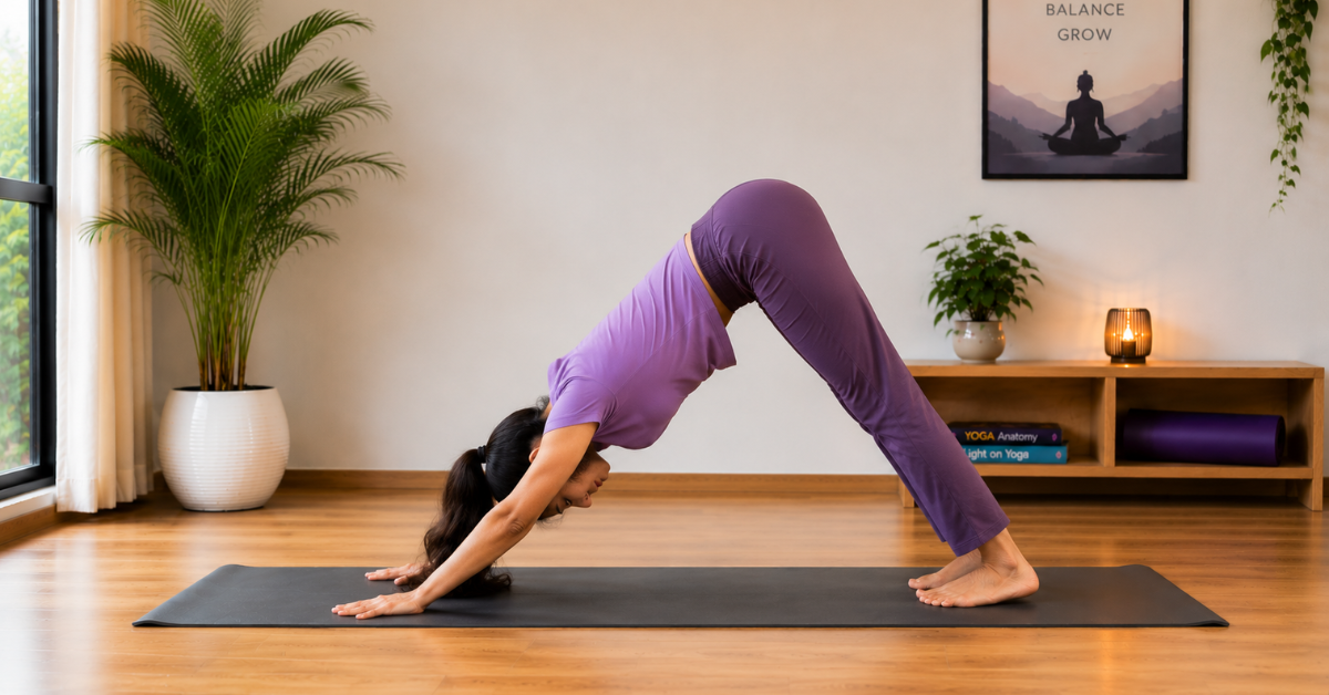Downward Facing Dog (Adho Mukha Svanasana)