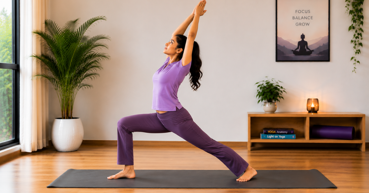 Warrior I (Virabhadrasana I)