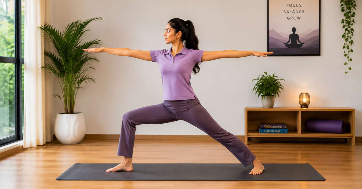 Warrior II (Virabhadrasana II)